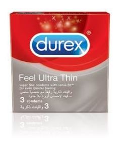 Durex Fetherlite Ultra Condoms 3 Condoms.