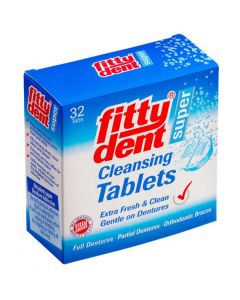 Fittydent Super Denture Cleaning 32 Tablets