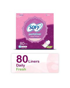 Sofy Clean & Pure Fresh Panty Liner 52+22 Free Pads