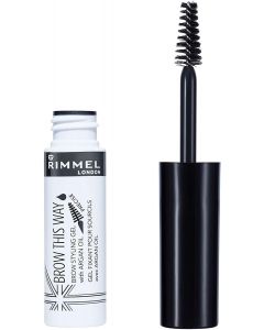 Rimmel Brow This Way Orgna Oil Clear Eyebrow Gel