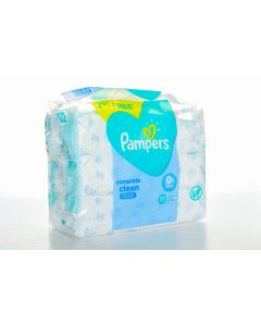 Pampers Fresh Clean Baby Wipes, 2+1 Free, 192 count