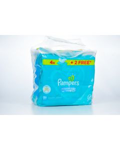 Pampers Wipes Complete Clean 2 X (4+2) X 64