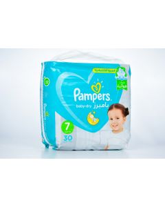 pampers Baby Dry 7 +15 Kg 4X30 Pcs