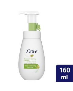Dove Facial Cleansing Mousse Deep Pure Ar 160ml