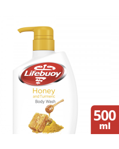 Lifebuoy Body Wash Honey Turmeric 500ml