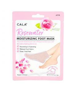 Cala Peppermint Moisturizing Foot Masks 3 Pairs