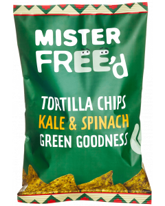 Mr. Freed Kale Spinach Tortilla Chips 135g