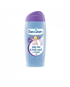 Becutan Baby Hair & Body Wash with Lavender Oil 200ml