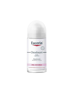 Eucerin 24H Deodorant Sensitive Skin Roll On 0% Aluminum 50 ml