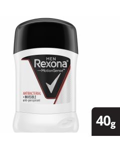 Rexona Men Antiperspirant Stick Antibacterial Invisible 40gm