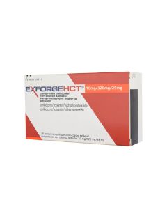 Exforge Hct high blood pressure treatment 10mg/320mg/25mg Tablets 28