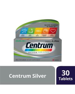 Centrum Silver With Lutein For Adults 30 Tabs