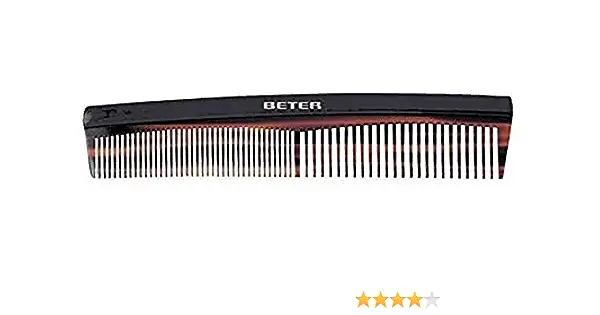 Beter 12025 Styler Comb Celluloid Hand Made