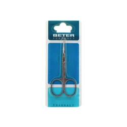 Beter Chrome Plated Curved Pedicure Scissors