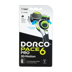 Dorco Pace 6 Pro 3D Moti Sys Ra (1H+2C) Blister Sxd2002