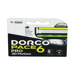 Dorco Pace 6 Pro 3D Motion Cartridges 4 Pcs Sxd2040