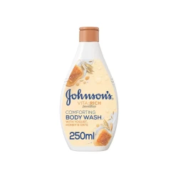 Johnson Vita-Rich Comforting Body Wash With Yogurt Honey and Oats 250 ML