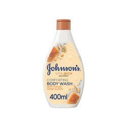 Johnson Vita-Rich Comforting Body Wash With Yogurt Honey and Oats 400 ML