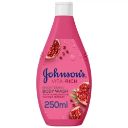 Johnson Vita-Rich Brightening Body Wash With Pomegranate Flower Extract 250 ML