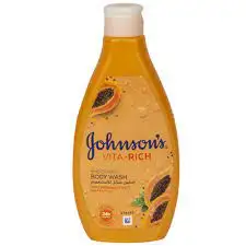 Johnson Vita-Rich Smoothing Body Wash With Papaya Extract 250 ML