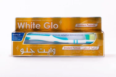 وايت جلو معجون تبييض الأسنان تركيبة المدخنين سموكرز فورميولا