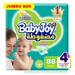 Baby Joy Jumbo 4+ Large+ 1 X 88 Box
