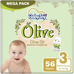 Baby Joy Olive Hs Mega 3 Medium 3 X 56 8234