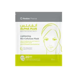 Avalon Alpha Plus Lightening Bio-Cellulose Mask 10  ML