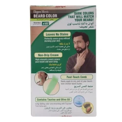 Bigen Men'S Beard Colour Brownish Black B102 40 Gm