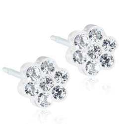 Blomdahl Earrings Daisy Crystal Mp