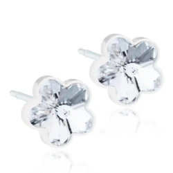 Blomdahl Earrings Flower Crystal Mp