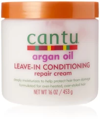 Cantu Argan Oil Leave-In Conditioning Repair Cream 453Gm
