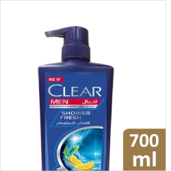 Clear Men'S Shower Fresh Anti Dandruff Shampoo 700 ML