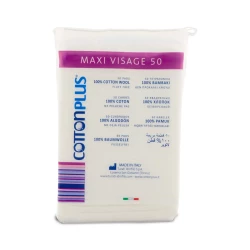 Cotton Plus Make Up Square Pads 80 Pcs Visage
