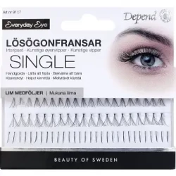 Depend Artificial Eyelashes +Glue Charm