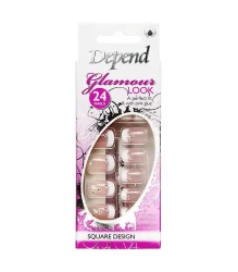 Depend Glamour Look Flowerand Rhinestone