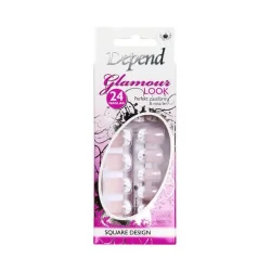 Depend Glamour Look Silver Ribbon