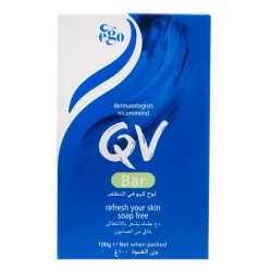 Qv Bar 100 G =Ego Qv Soap Bar Fragrance Free 100G