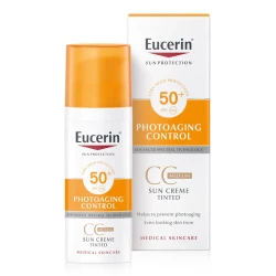 يوسرين كريم واقى شمس +SPF-50 مع كريم أساس سى سى 50 مل