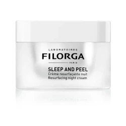 Filorga Sleep and Peel Night Cream Facial Moisturizing And Exfoliating Rejuvenate and Clear Skin Imperfection 50 ML