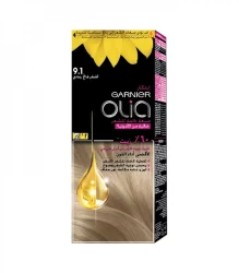 Garnier Olia Permanent Hair Color 9.1 Ashy Light Blonde