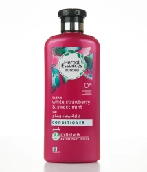 Herbal Conditioner Clean White StrawberryandSweet Mint 400 ML