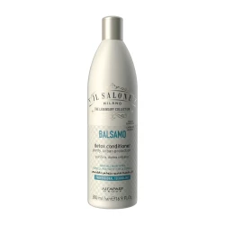 Il Salone Conditioner Detox With Vegetal Charcoal Caffeine Biotin and Panthenol For All Hair Types 500  ML