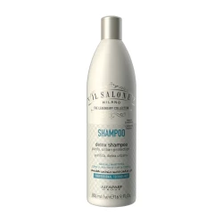 Il Salone Shampoo Detox With Vegetal Charcoal Caffeine Biotin and Panthenol For All Hair Types 500  ML