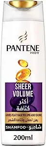 Pantene Shampoo Sheer Volume 200 ML X 48 -11001305 Ùƒø«Ø§ÙØ©