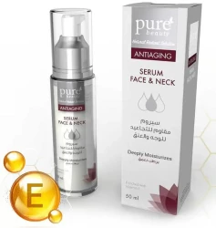 Pure Beauty Anti-Aging Facial And Neck Serum 50 ML