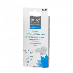 Pure Beauty Cosmetic Patches Acneic Skin Cleansing 40 Pcs