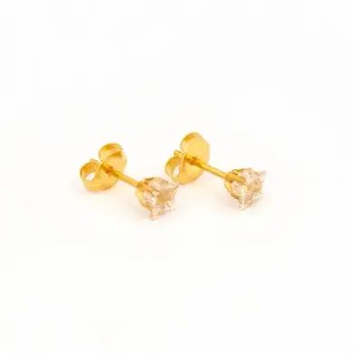 Studex Sensitive Fashion Earring S452 Gold Star Cut
