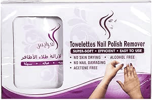 Alarays Nail Polish Remover Wipes 10-Pieces