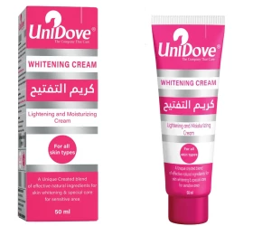 كريم تبييض يونيدوف للجسم والوجه والمناطق الحساسة